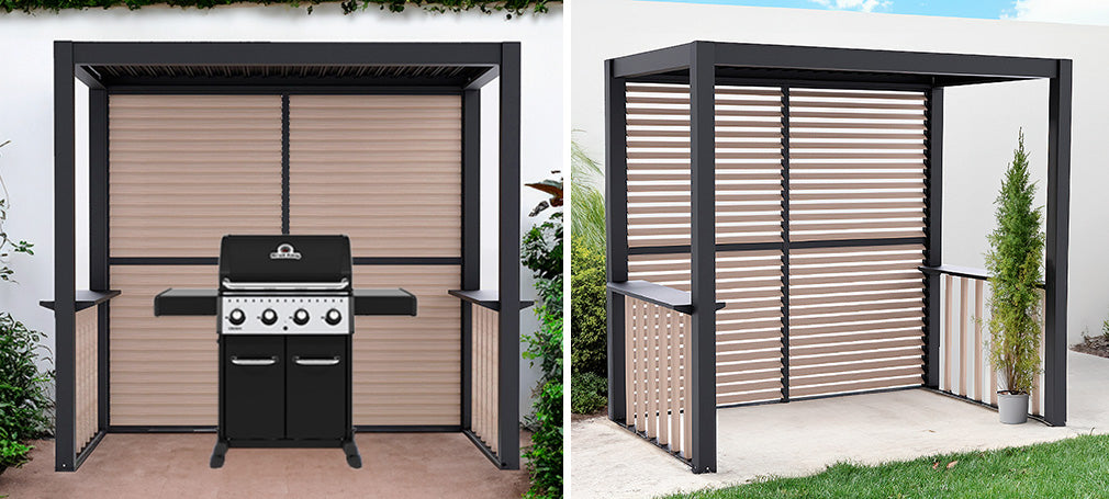 Optimer dit uderum med en havepavillon eller en grillpergola