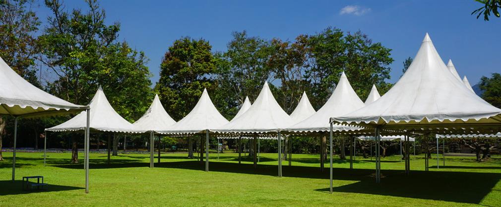 Partytelte med cover i PVC