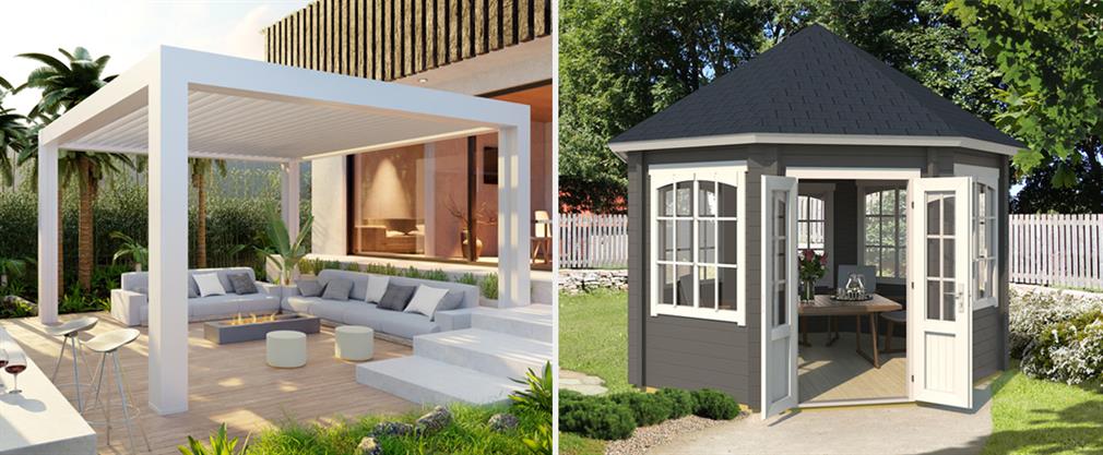 Hvilken havepavillon bør du vælge?