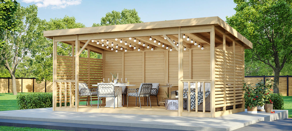 Pergola i træ – et naturligt uderum til haven