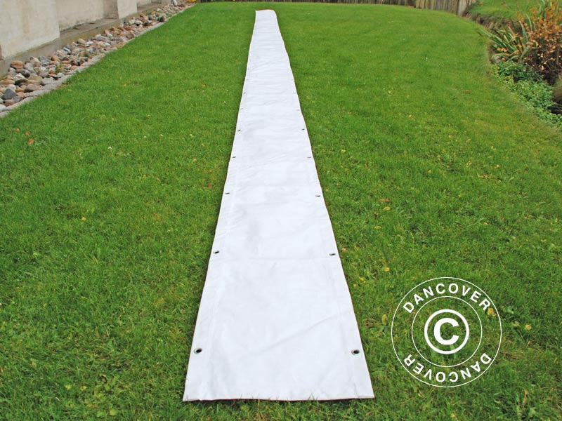 Tagrende 12m PVC til Partytelte