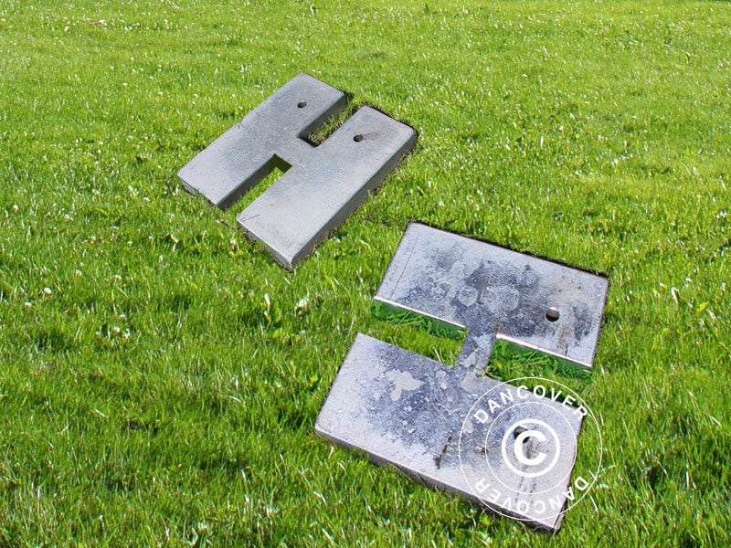 Vægtskiver 6 kg, 4 stk.