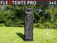 FleXtents PRO Bæretaske m/hjul 2x2m, Sort