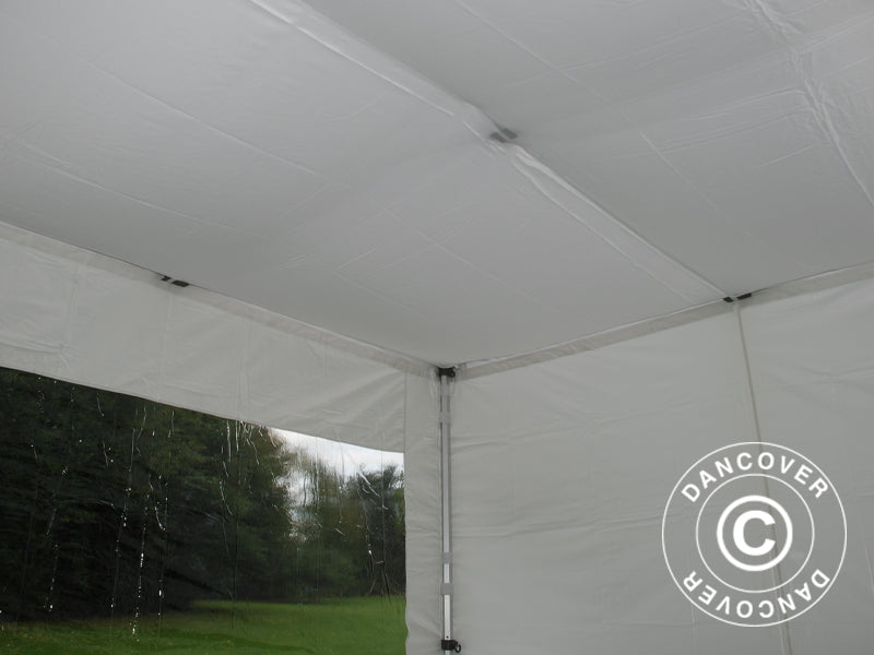 FleXtents loftdrapering, Hvid, til 3x3m Foldetelte