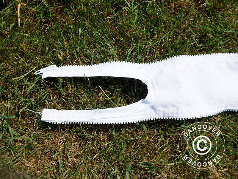 Samlestykke til FleXtents® PRO foldetelt 3m serien, Hvid, 2 stk.