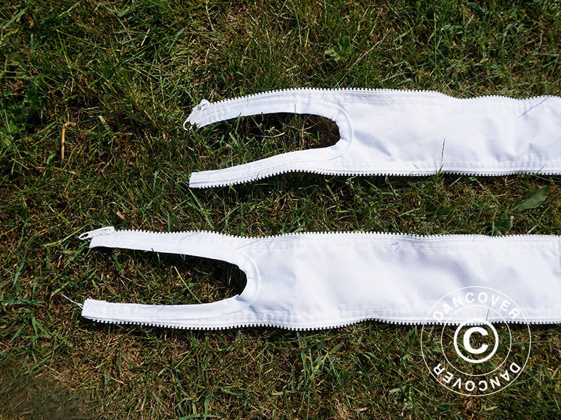 Samlestykke til FleXtents® PRO foldetelt 3m serien, Hvid, 2 stk.