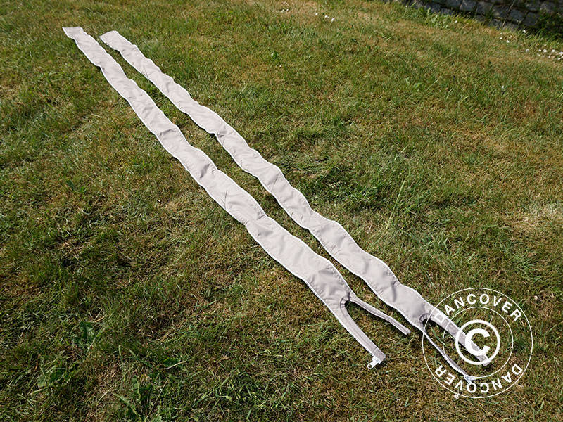 Samlestykke til FleXtents® PRO foldetelt 3m serien, Latte, 2 stk.