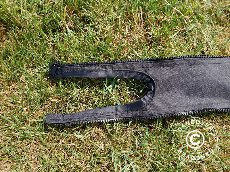 Samlestykke til FleXtents® PRO foldetelt 4m serien, Sort, 2 stk.