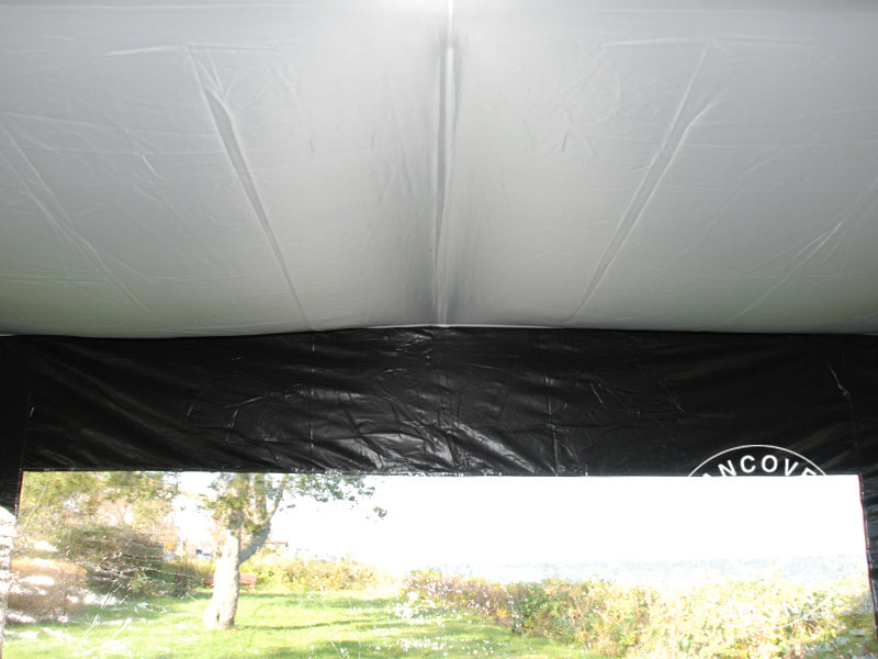 FleXtents loftdrapering, Hvid, til 4x4m Foldetelte
