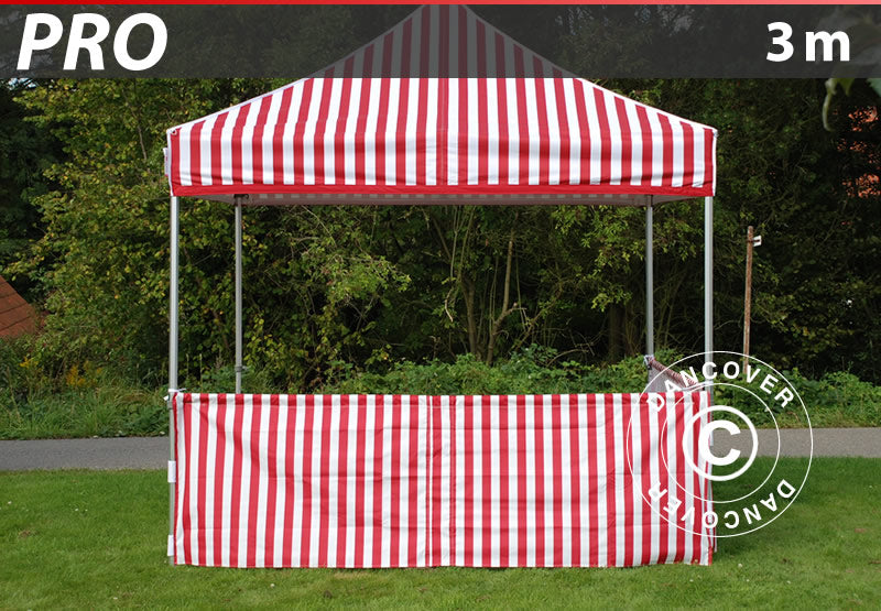 Halvvæg til FleXtents PRO, 3m, Stribet