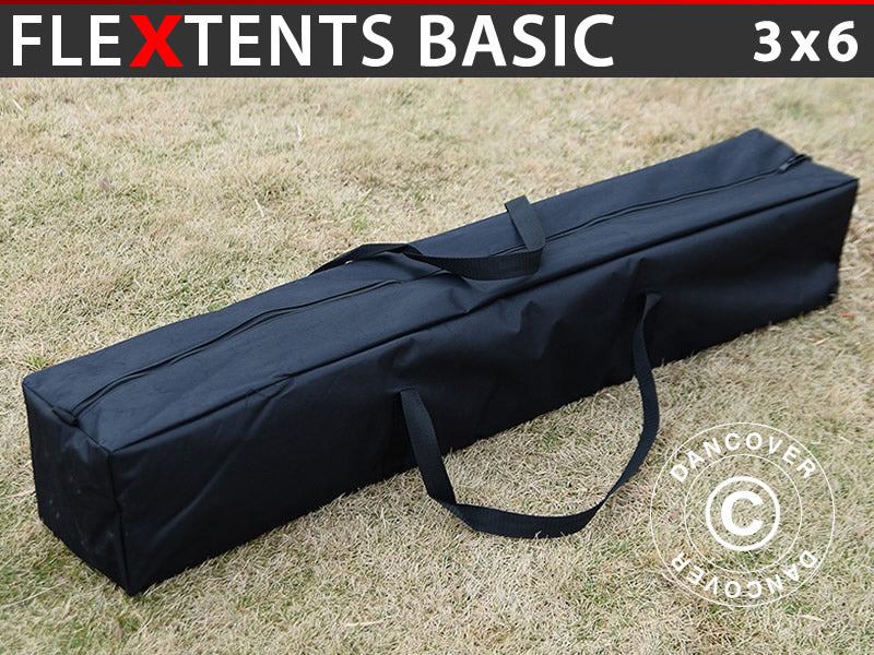 FleXtents Basic Bæretaske 3x6m, Sort