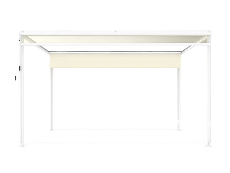 Sidevæg til pergola pavillon San Fernando, 3m, Beige