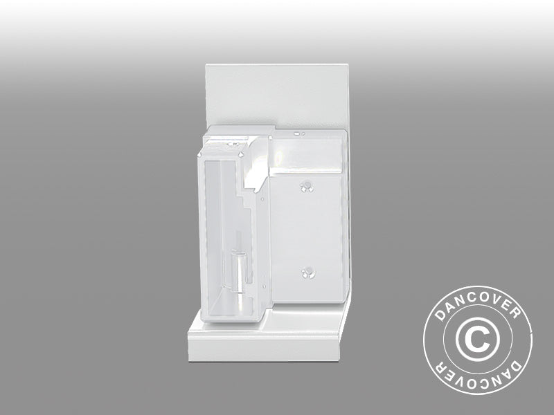 Vægbeslag til San Pablo pergola pavillon 3x3m, 3x4m og 4x4m, Hvid, 2 stk.