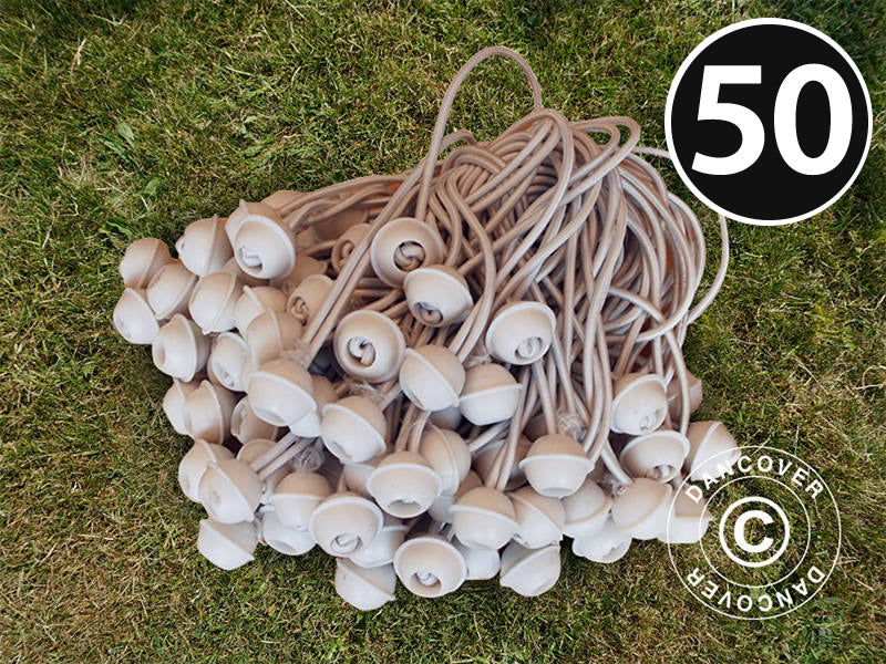 Gummistropper, 50 stk.