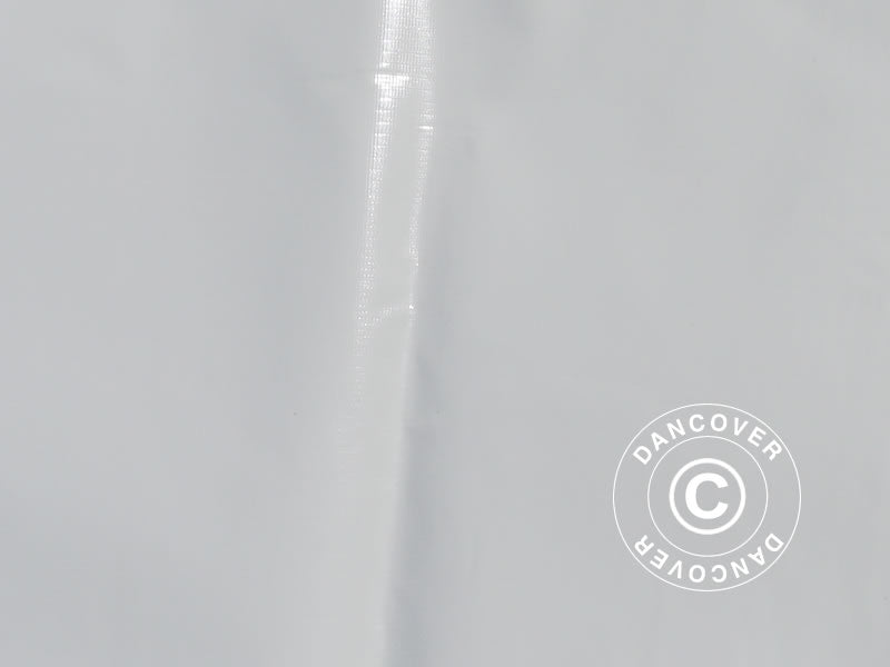 Reparations PVC til partytelte, 500g/m², 1x1m, Hvid