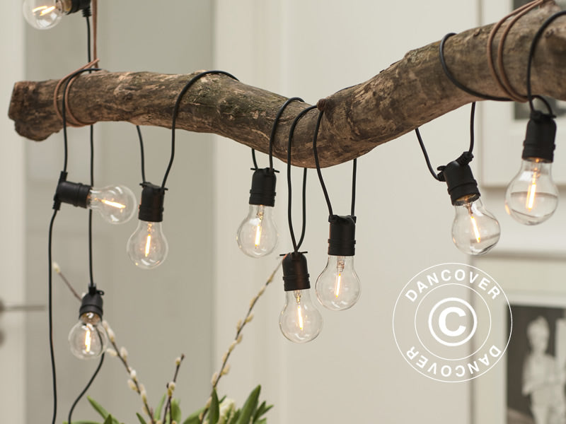 LED lyskæde startsæt, Tobias, Sirius, 4,5m, Klar