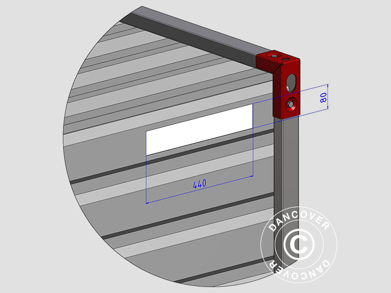 Container ventilationsgitter, Orion
