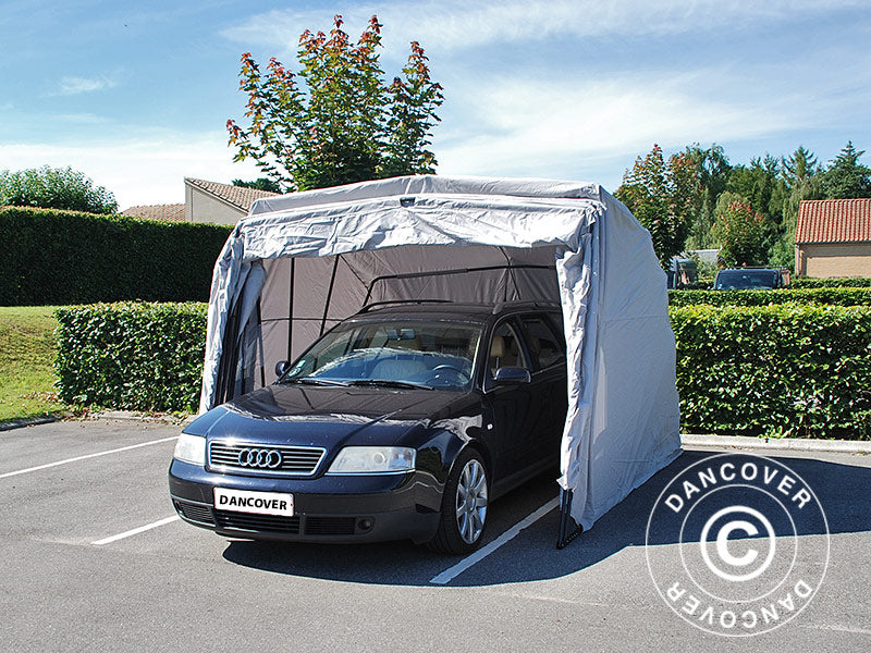 Foldegarage (Bil), 2,8x6,24x2,3m, Grå