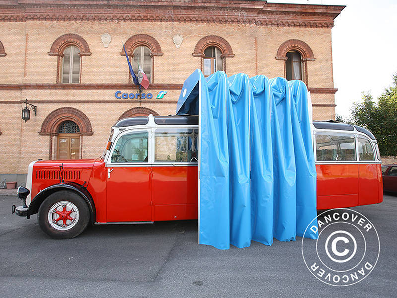 Foldetunnelgarage (Campingvogn), 3,5x7,21x3,9m, Beige