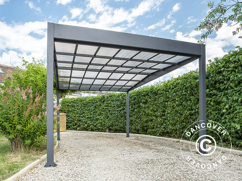 Carport Libeccio, 3,26x5,09x2,34m, Antracit