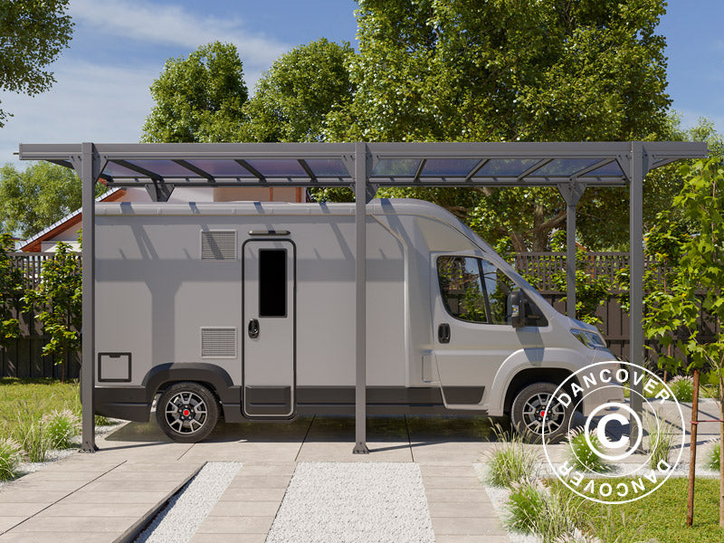 Carport XL, Hegoa 20, 3,17x7,19x3,17m, Antracit