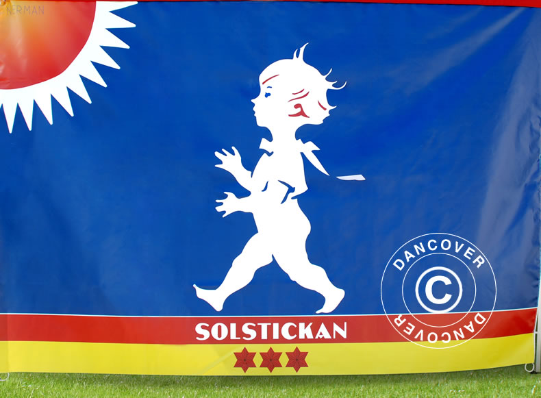 Sidevæg med fuld print 6m til FleXtents PRO 3x6m