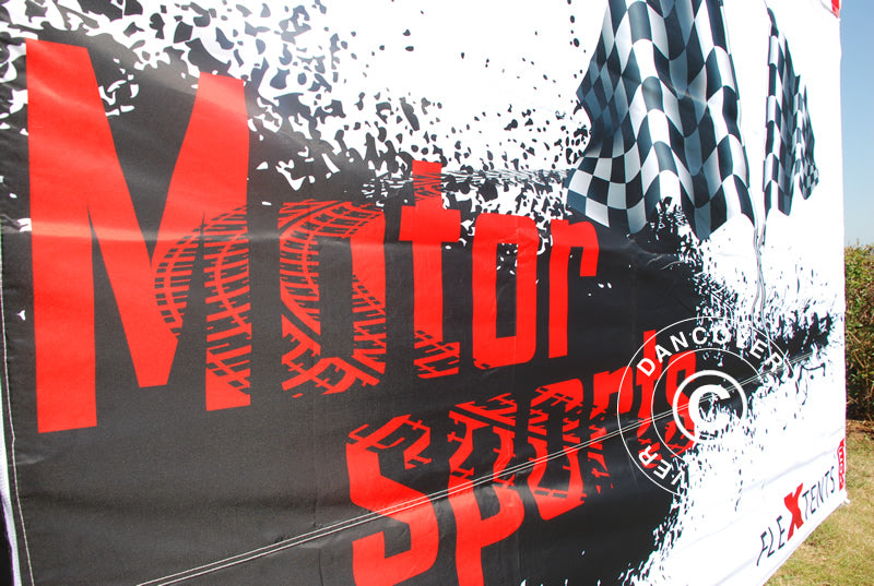 Sidevæg med fuld print 6m til FleXtents PRO 4x6m