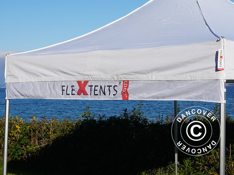 FleXtents® banner m/tryk, 4x0,2m