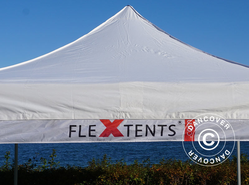 FleXtents® banner m/tryk, 4x0,2m