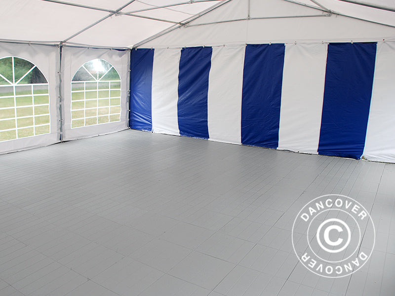 Plastgulv Basic, Piastrella, Grå, 40,32 m²