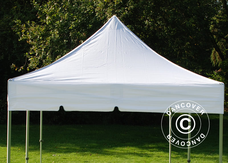Foldetelt FleXtents PRO "Peaked" 3x3m Hvid