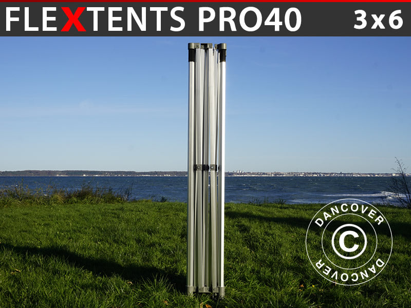 Aluminiumsstel til foldetelt FleXtents PRO 3x6m, 40mm