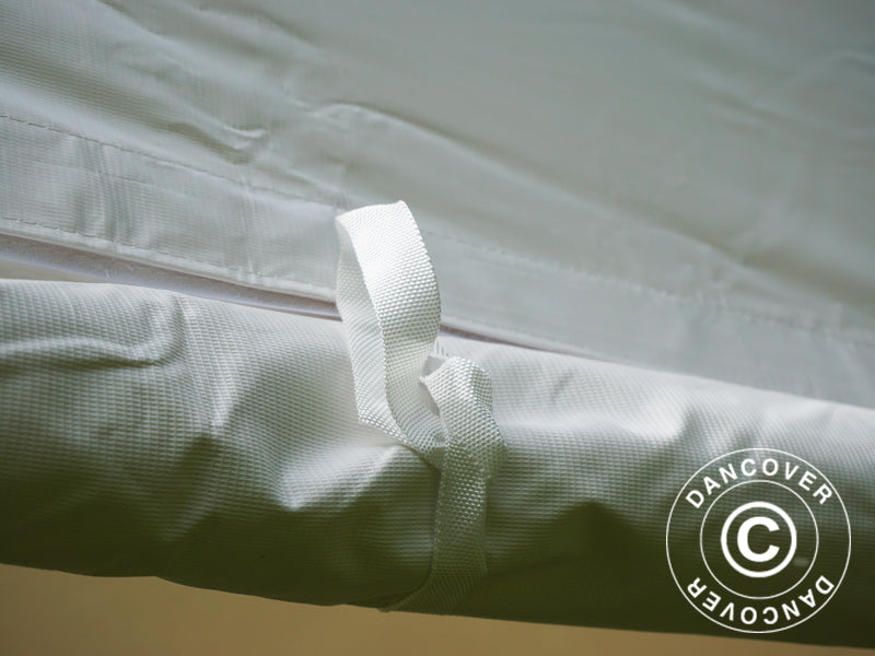 Foldetelt FleXtents Xtreme 50 Heavy Duty 4x6m Hvid, inkl. 8 sider