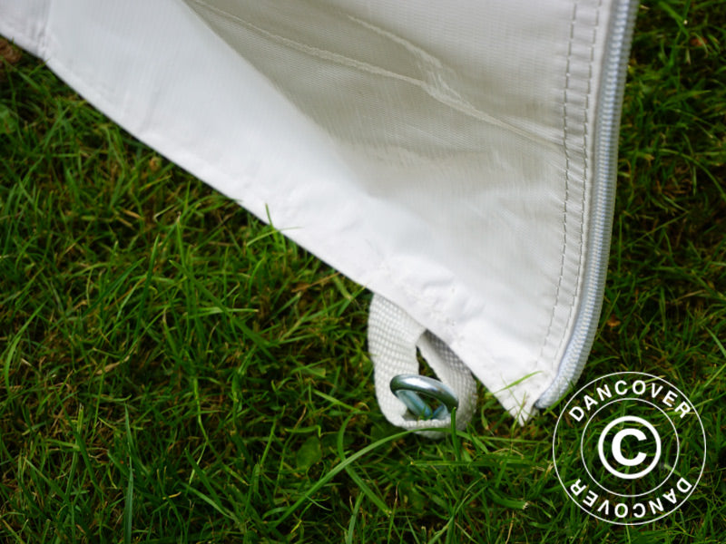 Foldetelt FleXtents Xtreme 50 Heavy Duty 4x6m Hvid, inkl. 8 sider