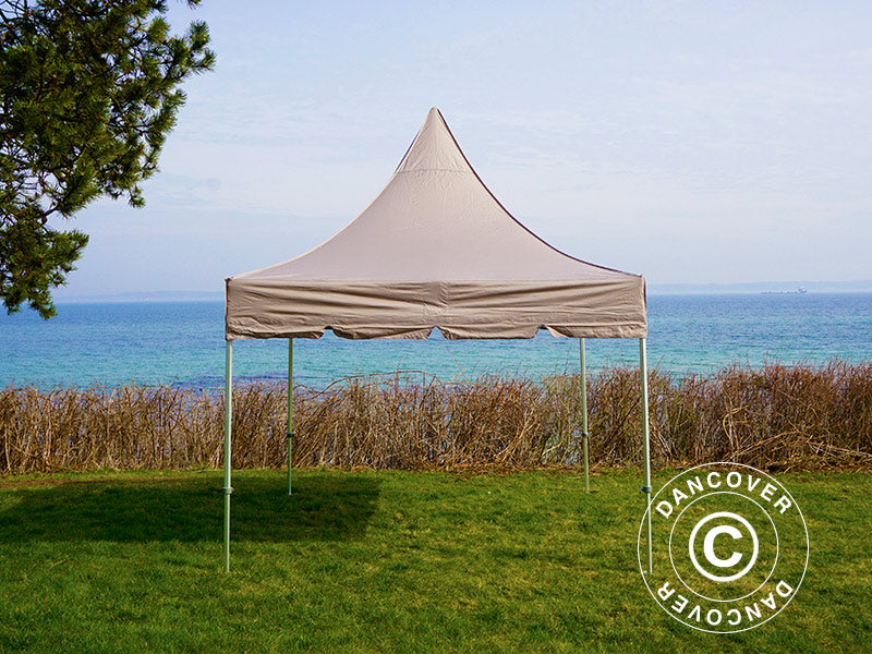 Foldetelt FleXtents PRO Peak Pagoda 3x3m Latte