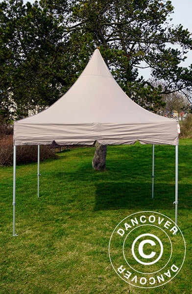Foldetelt FleXtents PRO Peak Pagoda 3x3m Latte