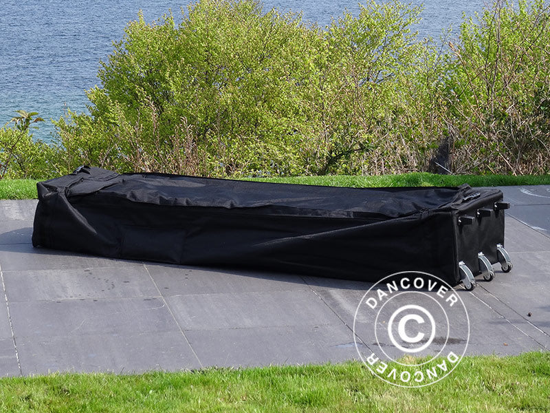 Foldetelt FleXtents PRO Peak Pagoda 4x8m Hvid, inkl. 6 sider