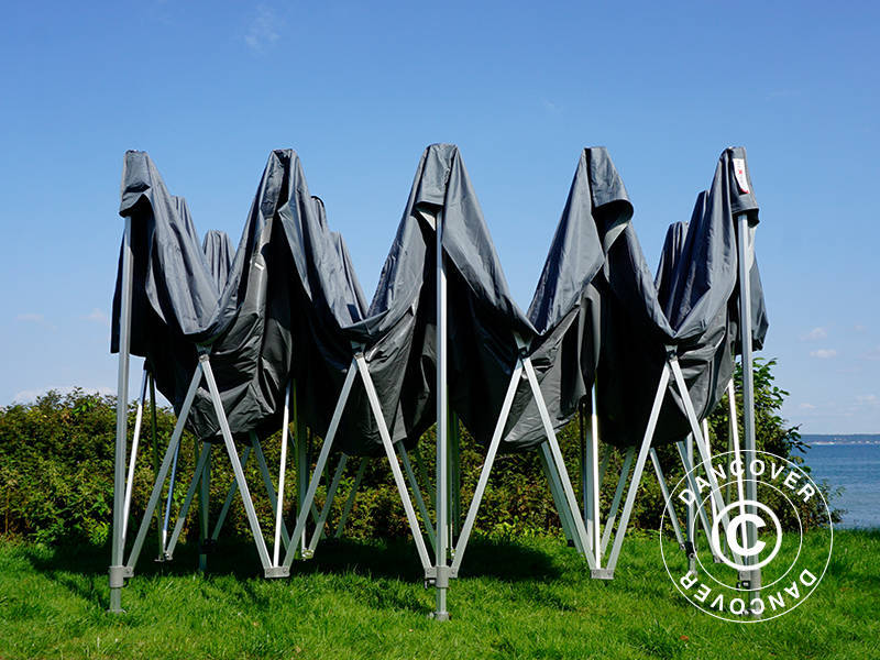 Foldetelt FleXtents Xtreme 50 4x8m Grå