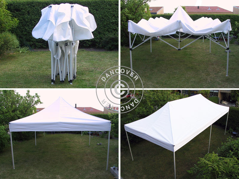 Foldetelt FleXtents Xtreme 60 3x6m Blå, inkl. 6 sider