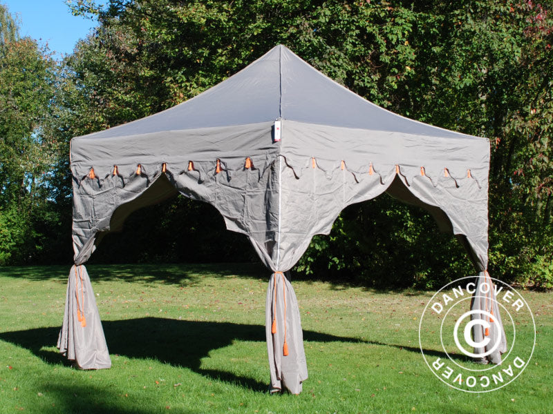 Foldetelt FleXtents PRO "Raj" 3x3m Latte/Orange