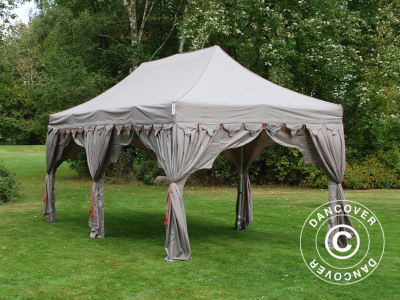 Foldetelt FleXtents PRO "Raj" 3x6m Latte/Orange