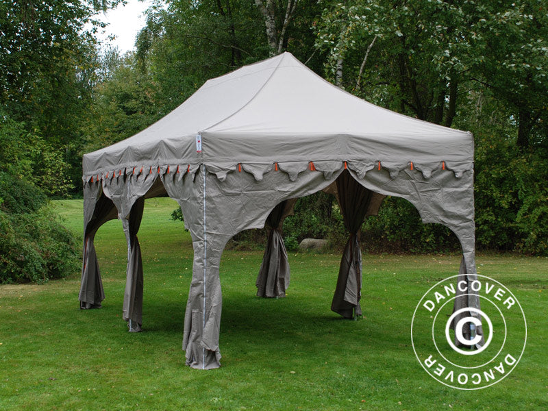 Foldetelt FleXtents PRO "Raj" 3x6m Latte/Orange