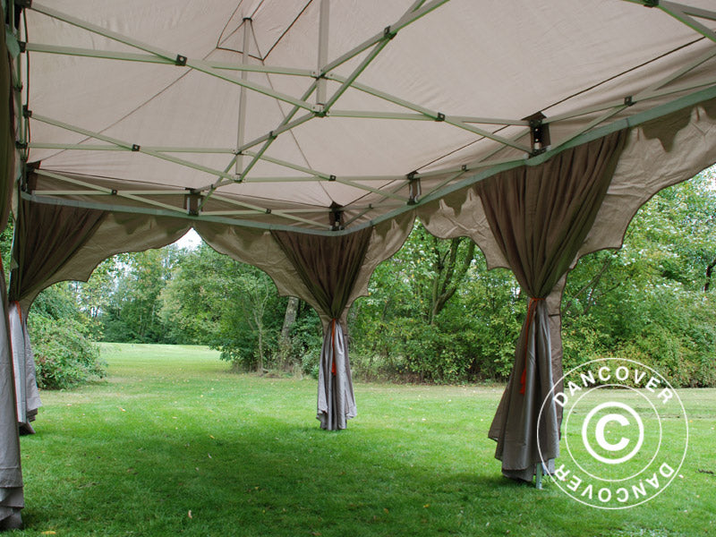 Foldetelt FleXtents PRO "Raj" 3x6m Latte/Orange