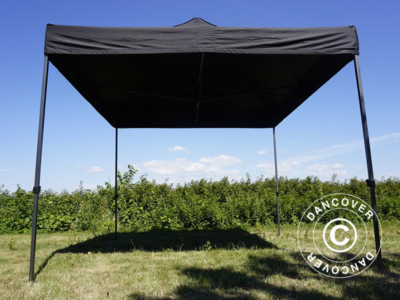 Foldetelt FleXtents Basic v.3, 3x3m Sort