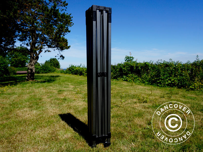 Foldetelt FleXtents Basic v.3, 3x3m Sort