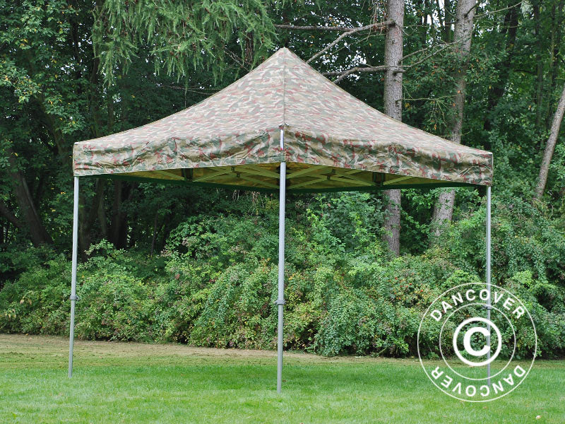Foldetelt FleXtents PRO Steel 3x3m Camouflage/Militær