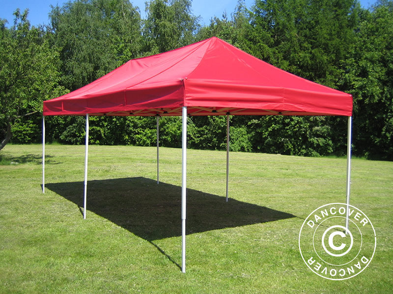 Foldetelt FleXtents PRO Steel 3x6m Rød