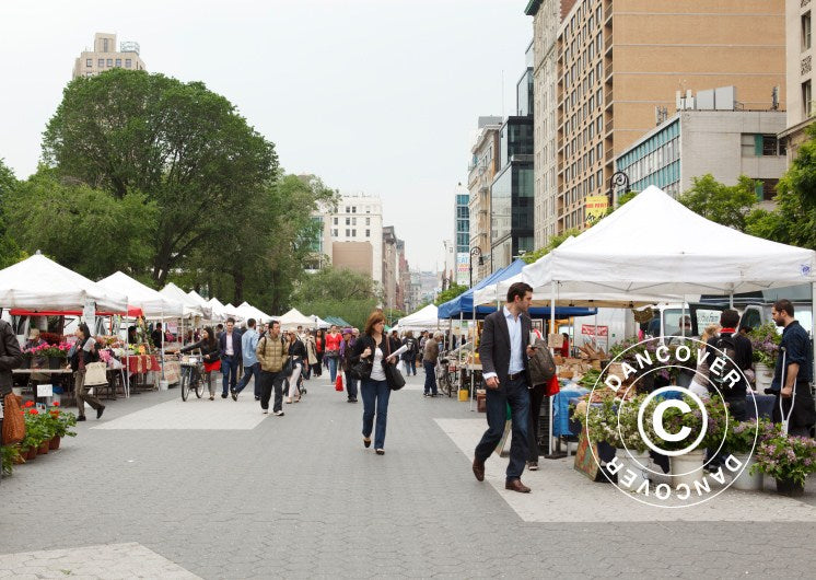 Foldetelt FleXtents Steel 3x4,5m, Hvid