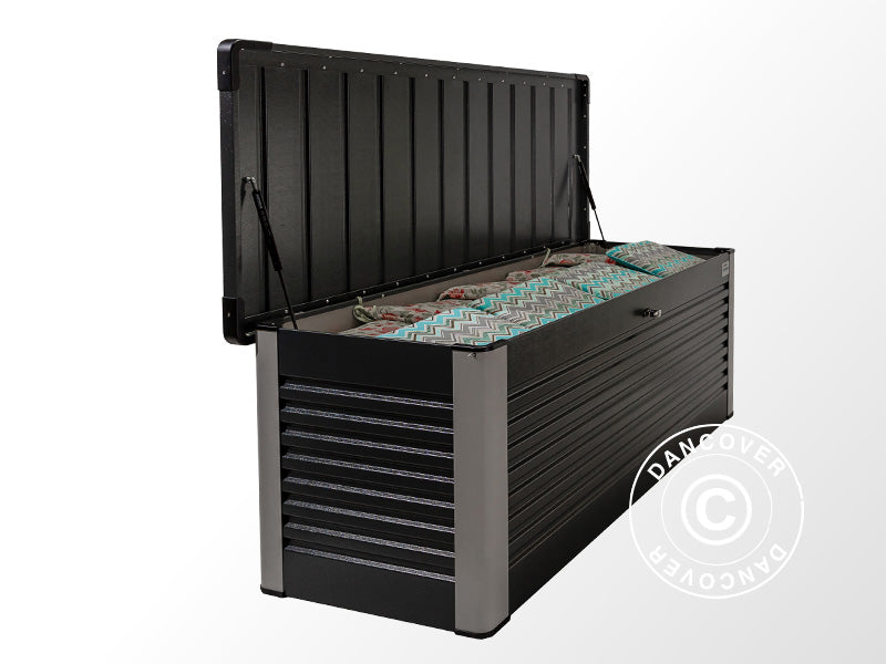 Hyndeboks, Protect-a-Box, Trimetals, 0,785x1,875x0,725m, 1,47m², Antracit