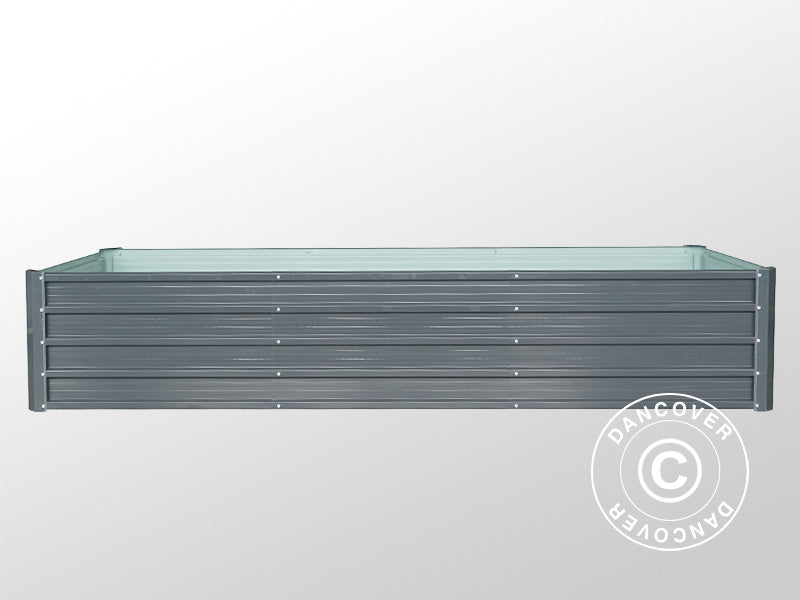 Højbed, 0,9x2,44x0,47m, 1000l, Antracit